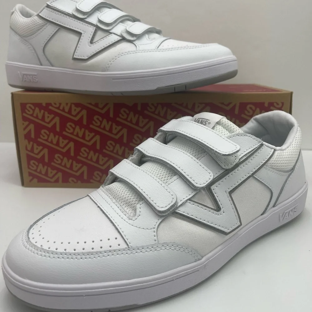 Vans Men’s Lowland Cc Velcro 
Sport True White/Drizzle Sneakers 
VN000CRJXP3 - Picture 14 of 16